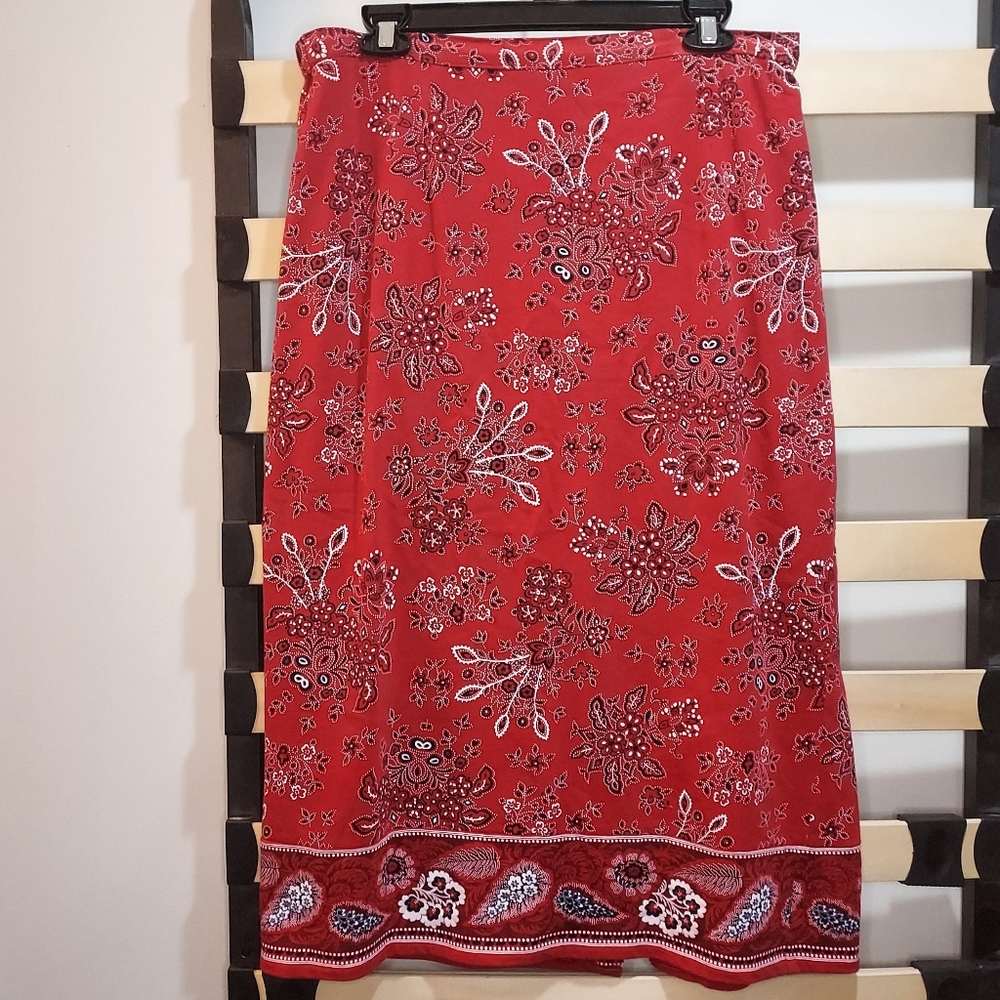 Coldwater Creek Bandana Skirt